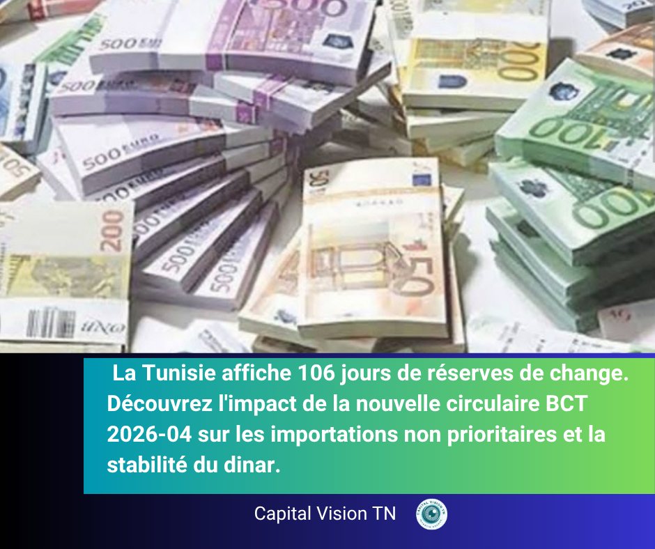 Réserves de Change Tunisie 2026 : Analyse de la Circulaire BCT 2026-04