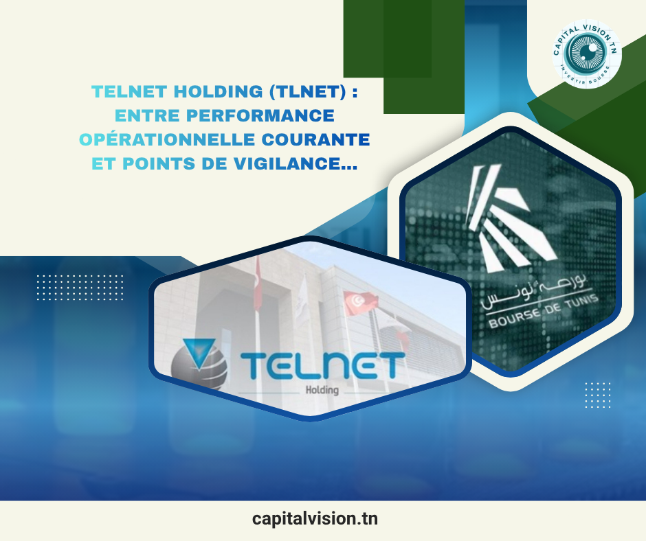 Telnet Holding (TLNET) : Chiffre d&rsquo;affaires en hausse de 16,9% , quel potentiel sur la BVMT ?