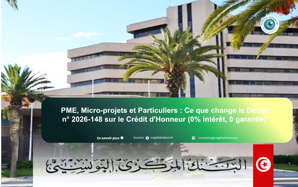 Micro-Financement d&rsquo;Honneur en Tunisie : Ce que prévoit le Décret 2026-148
